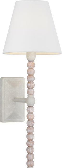 Myhouse Lighting Visual Comfort Studio - SCCHCWS115APLWWWWL - One Light Wall Sconce - Fiona - Aged Pewter