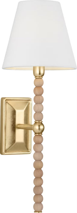 Myhouse Lighting Visual Comfort Studio - SCCHCWS115GDNAWWL - One Light Wall Sconce - Fiona - Gild