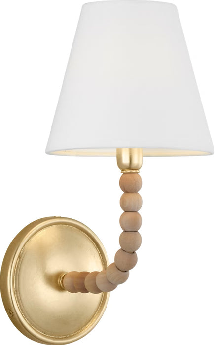 Myhouse Lighting Visual Comfort Studio - SCCHCWS116GDNAWWL - One Light Wall Sconce - Fiona - Gild