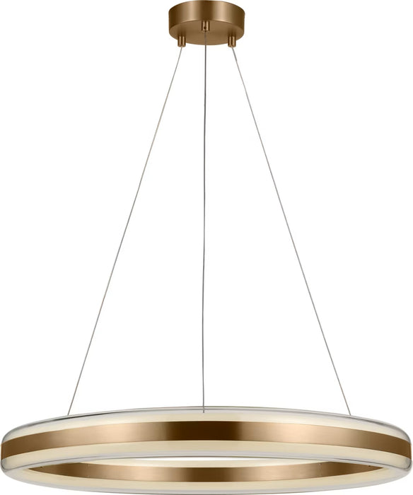Myhouse Lighting Visual Comfort Studio - SCDJCH13730SBCA - LED Chandelier - Colt - Satin Brass