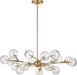 Myhouse Lighting Visual Comfort Studio - SCDJCH141SBHCG - 20 Light Chandelier - Atticus - Satin Brass