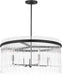 Myhouse Lighting Visual Comfort Studio - SCDJCH142MBKCAR - Four Light Chandelier - Finley - Midnight Black