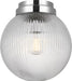 Myhouse Lighting Visual Comfort Studio - SCDJFM125CHRG - One Light Flush Mount - Preston - Chrome