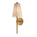 Myhouse Lighting Maxim - 12861NAB - One Light Wall Sconce - Valette - Natural Aged Brass