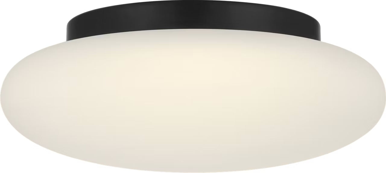 Myhouse Lighting Visual Comfort Studio - SCDJFM13530MBKEG - LED Flush Mount - Amir - Midnight Black