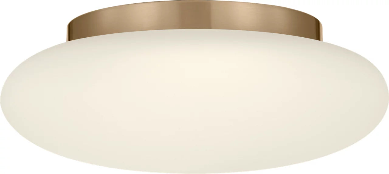 Myhouse Lighting Visual Comfort Studio - SCDJFM13530SBEG - LED Flush Mount - Amir - Satin Brass