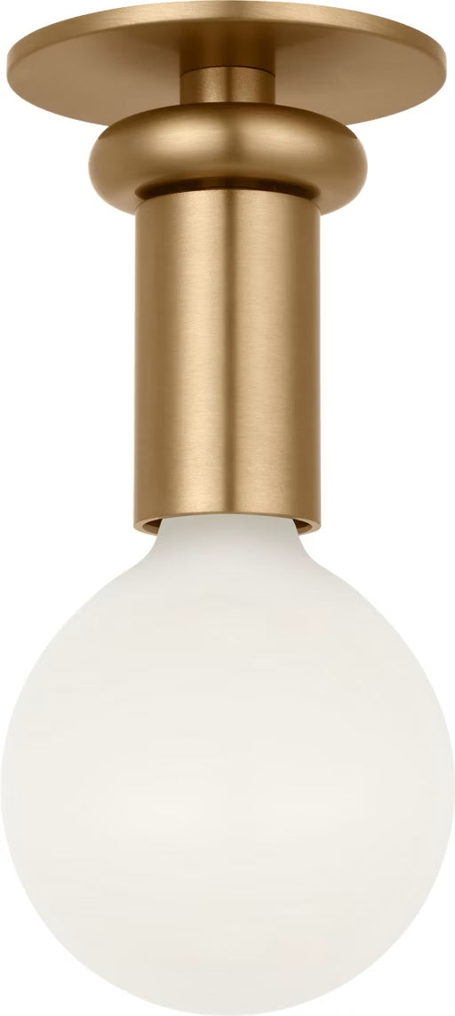 Myhouse Lighting Visual Comfort Studio - SCDJFM146SB - One Light Solitaire - Malcolm - Satin Brass