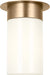 Myhouse Lighting Visual Comfort Studio - SCDJFM164SBMG - One Light Flush Mount - Archer - Satin Brass