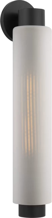 Myhouse Lighting Visual Comfort Studio - SCDJOWS163TXBEG - One Light Outdoor Wall Mount - Ridge - Textured Black