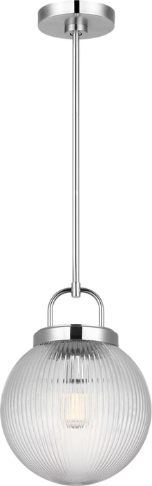 Myhouse Lighting Visual Comfort Studio - SCDJPD129CHRG - One Light Pendant - Preston - Chrome