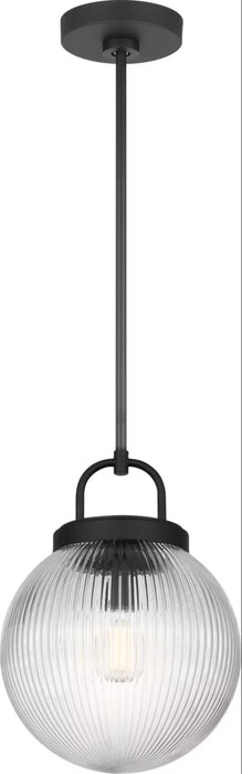 Myhouse Lighting Visual Comfort Studio - SCDJPD129MBKRG - One Light Pendant - Preston - Midnight Black