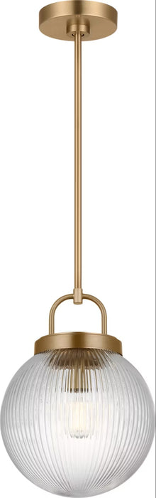 Myhouse Lighting Visual Comfort Studio - SCDJPD129SBRG - One Light Pendant - Preston - Satin Brass