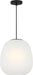 Myhouse Lighting Visual Comfort Studio - SCDJPD136MBKEG - One Light Pendant - Nico - Midnight Black