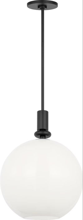 Myhouse Lighting Visual Comfort Studio - SCDJPD144MBKMG - One Light Pendant - Malcolm - Midnight Black