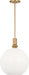 Myhouse Lighting Visual Comfort Studio - SCDJPD144SBMG - One Light Pendant - Malcolm - Satin Brass