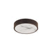 Myhouse Lighting Maxim - 18210WADBZ - LED Flush Mount - Slab - Dark Bronze