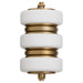 Myhouse Lighting Quorum - 3-40-56 - LED Wall Mount - Favo - Brushed Brass
