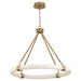 Myhouse Lighting Quorum - 3-885-40 - LED Pendant - Virtue - Aged Brass
