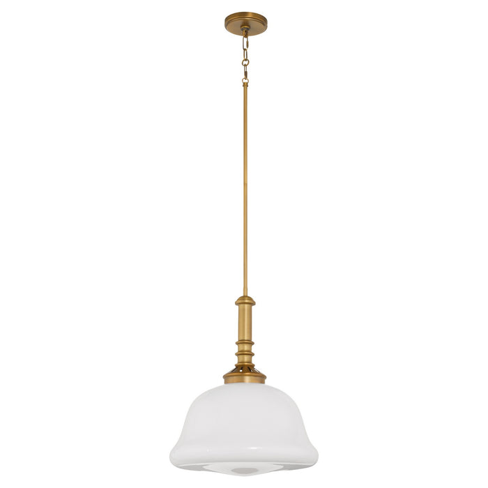 Myhouse Lighting Quorum - 808-16-47 - Pendant - Revival - Brushed Brass
