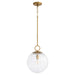 Myhouse Lighting Quorum - 835-12-47 - Pendant - Mavis - Brushed Brass