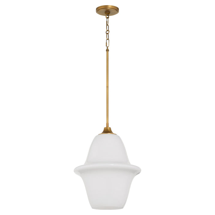 Myhouse Lighting Quorum - 836-14-247 - Pendant - Stewart - Brushed Brass