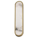 Myhouse Lighting Maxim - 18232WANAB - LED Wall Sconce - Plinth - Natural Aged Brass