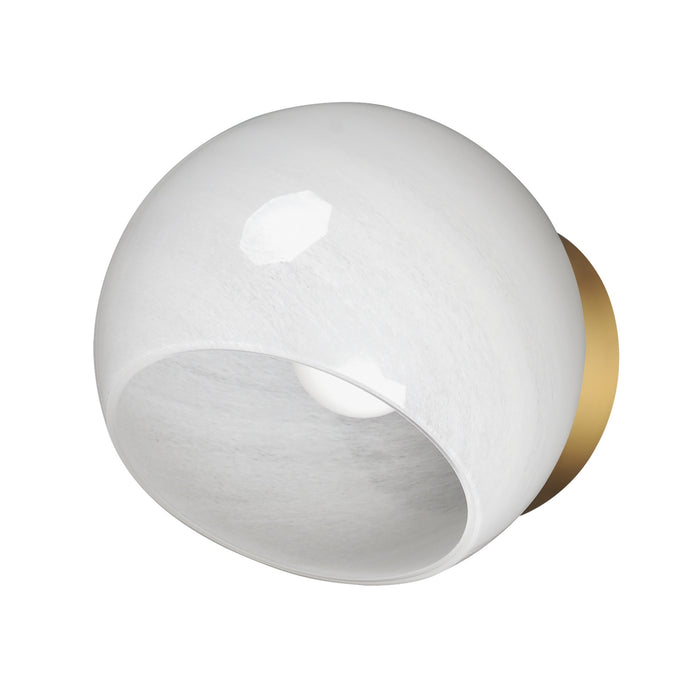 Myhouse Lighting Maxim - 21220MRNAB - One Light Wall Sconce - Neve - Natural Aged Brass
