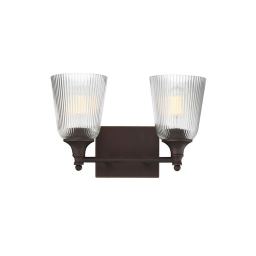 Myhouse Lighting Maxim - 21542CRDBZ - Two Light Bath Vanity - Julip - Dark Bronze