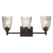 Myhouse Lighting Maxim - 21543CRDBZ - Three Light Bath Vanity - Julip - Dark Bronze