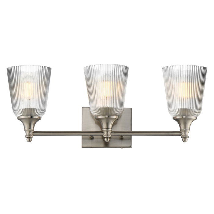 Myhouse Lighting Maxim - 21543CRSN - Three Light Bath Vanity - Julip - Satin Nickel