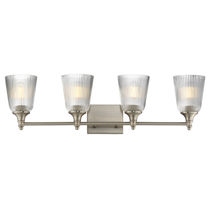 Myhouse Lighting Maxim - 21544CRSN - Four Light Bath Vanity - Julip - Satin Nickel