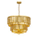 Myhouse Lighting Maxim - 28764GL - Seven Light Chandelier - Regalia - Gold Leaf