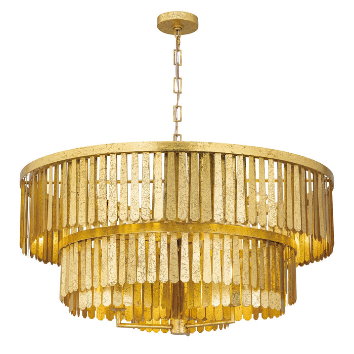 Myhouse Lighting Maxim - 28766GL - Seven Light Chandelier - Regalia - Gold Leaf