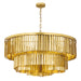Myhouse Lighting Maxim - 28766GL - Seven Light Chandelier - Regalia - Gold Leaf