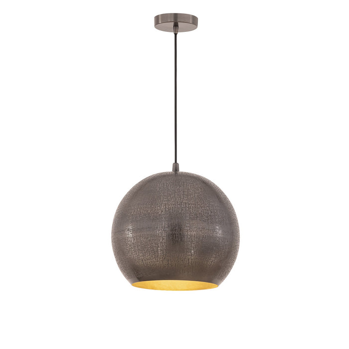 Myhouse Lighting Maxim - 29131PE - One Light Pendant - Aurelia - Pewter