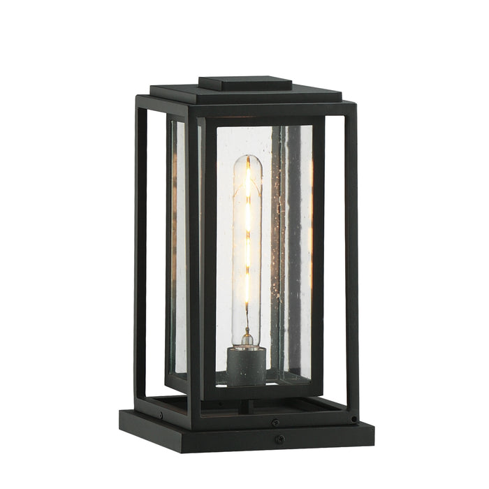 Myhouse Lighting Maxim - 3037CDBK - One Light Deck Lantern - Cabana - Black