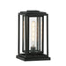 Myhouse Lighting Maxim - 3037CDBK - One Light Deck Lantern - Cabana - Black