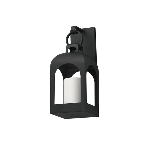 Myhouse Lighting Maxim - 30891SWBK - One Light Wall Sconce - Marrakech - Black