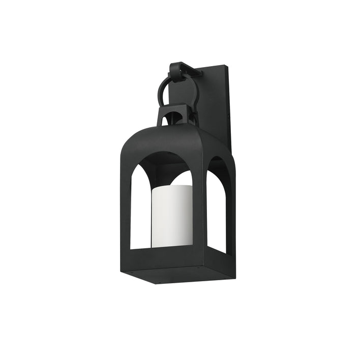 Myhouse Lighting Maxim - 30891SWBK - One Light Wall Sconce - Marrakech - Black