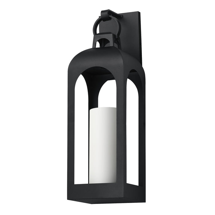 Myhouse Lighting Maxim - 30893SWBK - One Light Wall Sconce - Marrakech - Black