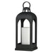 Myhouse Lighting Maxim - 30899SWBK - One Light Deck Lantern - Marrakech - Black
