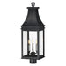 Myhouse Lighting Maxim - 40989TCBKP - Three Light Outdoor Post Mount - Bramwell VX - Black Patina