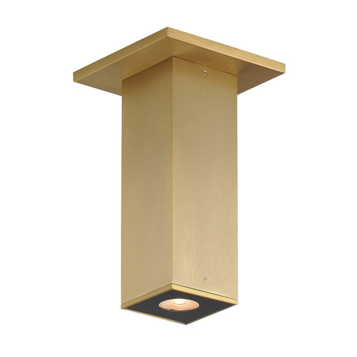 Myhouse Lighting Maxim - 56429NAB - LED Flush Mount - Culvert - Natural Aged Brass
