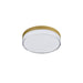 Myhouse Lighting Maxim - 59760CLFTNAB - LED Flush Mount - Edge - Natural Aged Brass