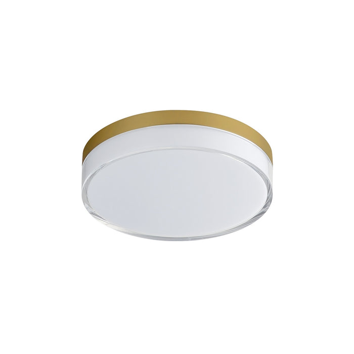 Myhouse Lighting Maxim - 59762CLFTNAB - LED Flush Mount - Edge - Satin Nickel