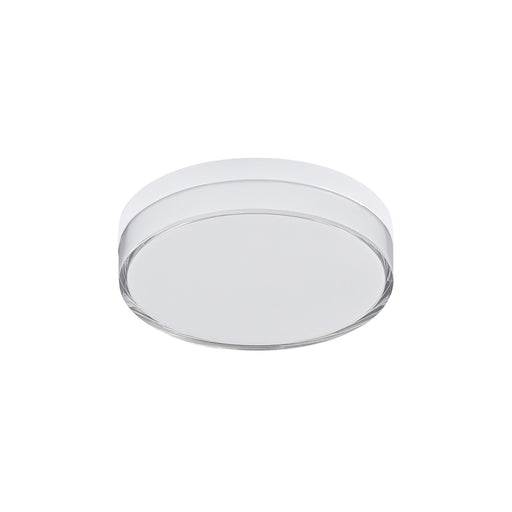 Myhouse Lighting Maxim - 59762CLFTWT - LED Flush Mount - Edge - Satin Nickel