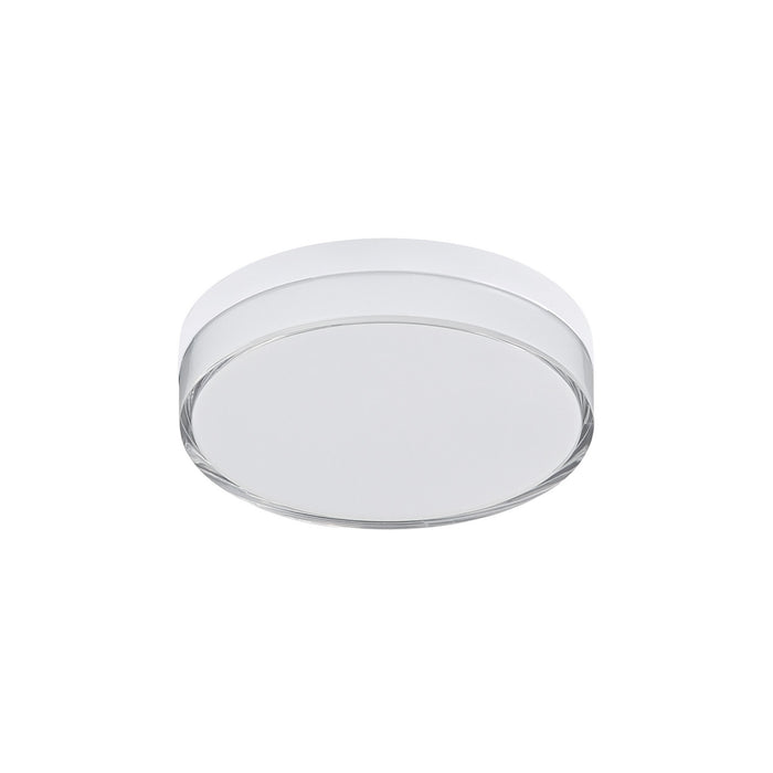 Myhouse Lighting Maxim - 59762CLFTWT - LED Flush Mount - Edge - Satin Nickel