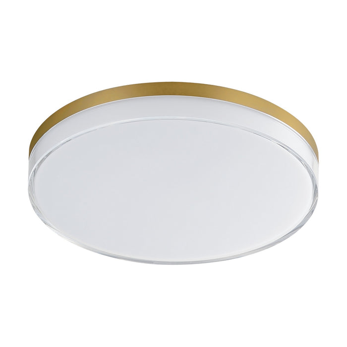 Myhouse Lighting Maxim - 59764CLFTNAB - LED Flush Mount - Edge - Satin Nickel