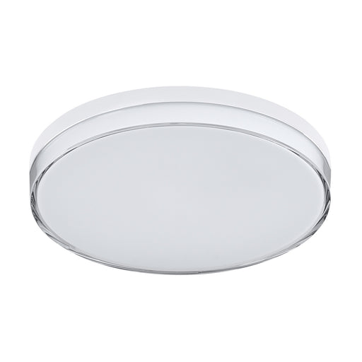 Myhouse Lighting Maxim - 59764CLFTWT - LED Flush Mount - Edge - Satin Nickel