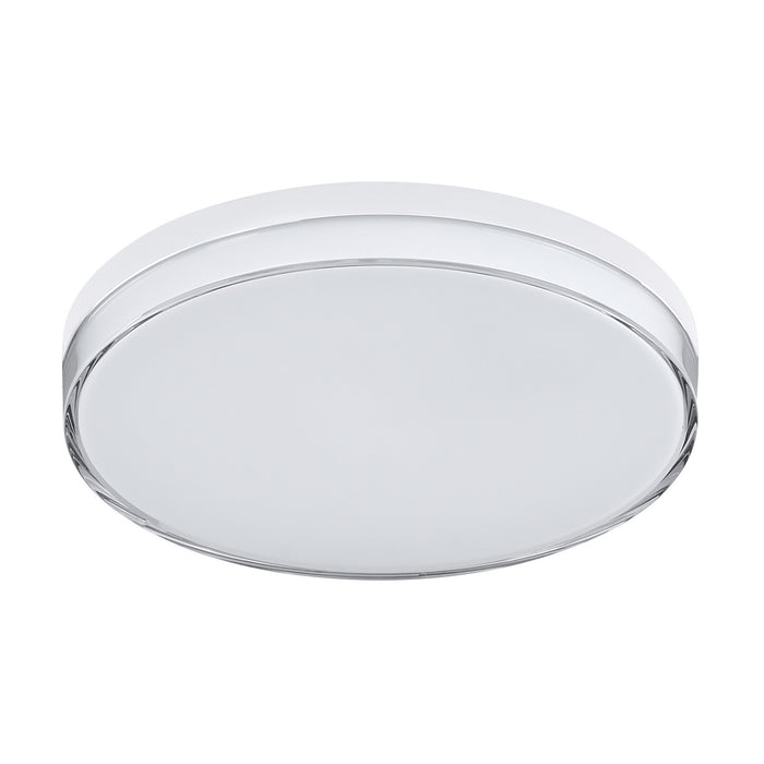 Myhouse Lighting Maxim - 59764CLFTWT - LED Flush Mount - Edge - Satin Nickel